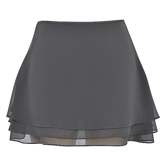 NWT House Of CB Clarice Shadow Floaty Layered Mini Skirt - Picture 2 of 13